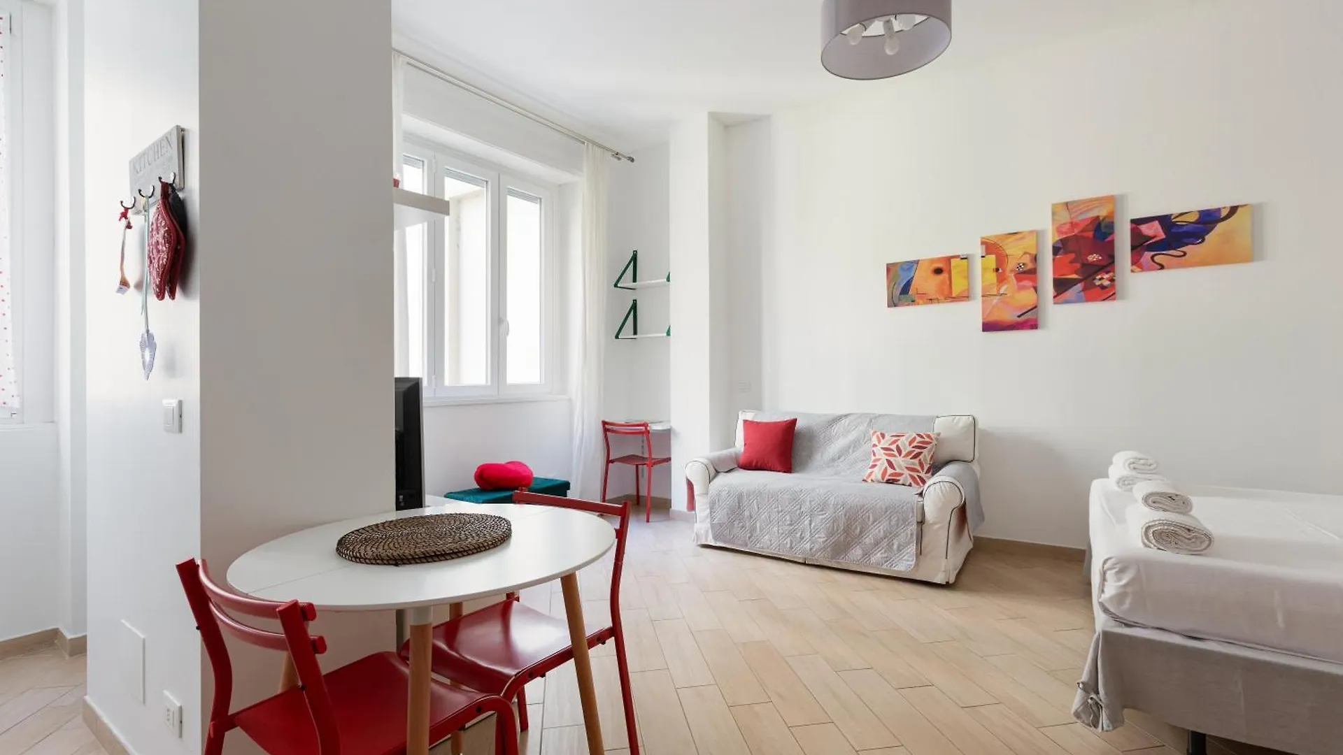 Lägenhet Milan Savona Area Bright Studio X3 Italien